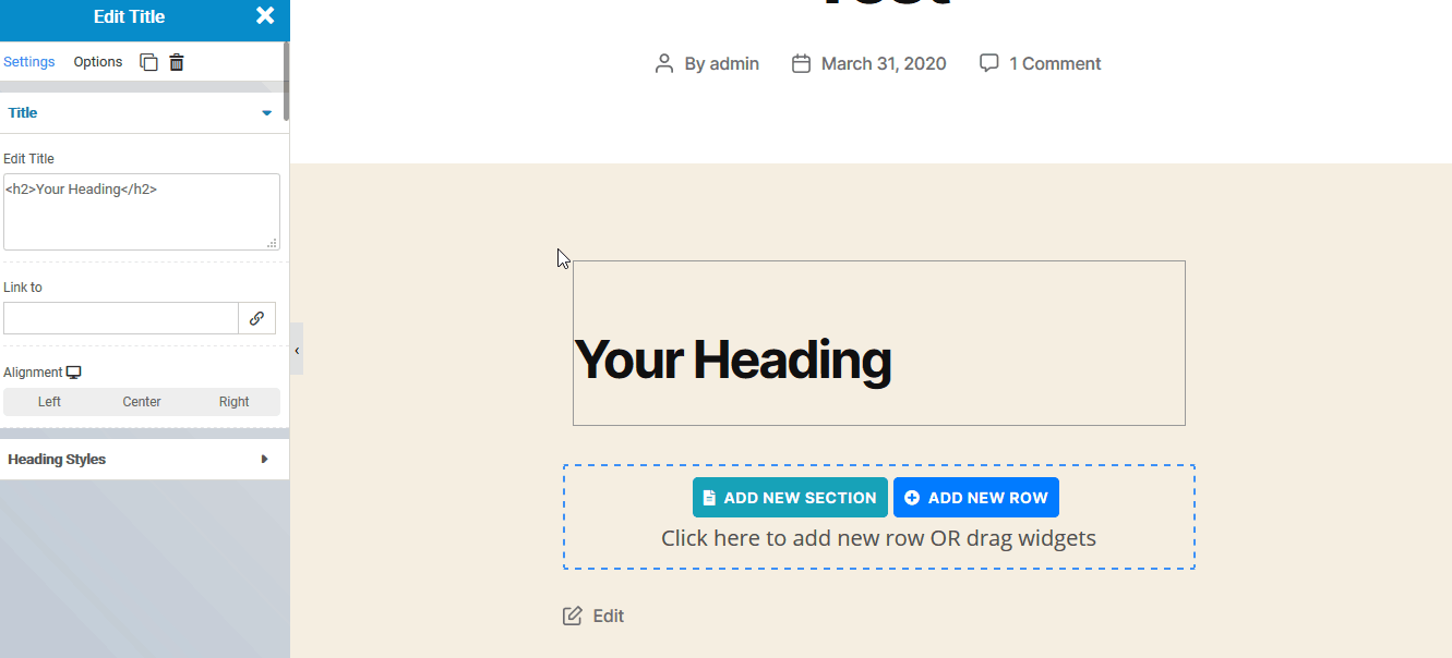 full width row full width row