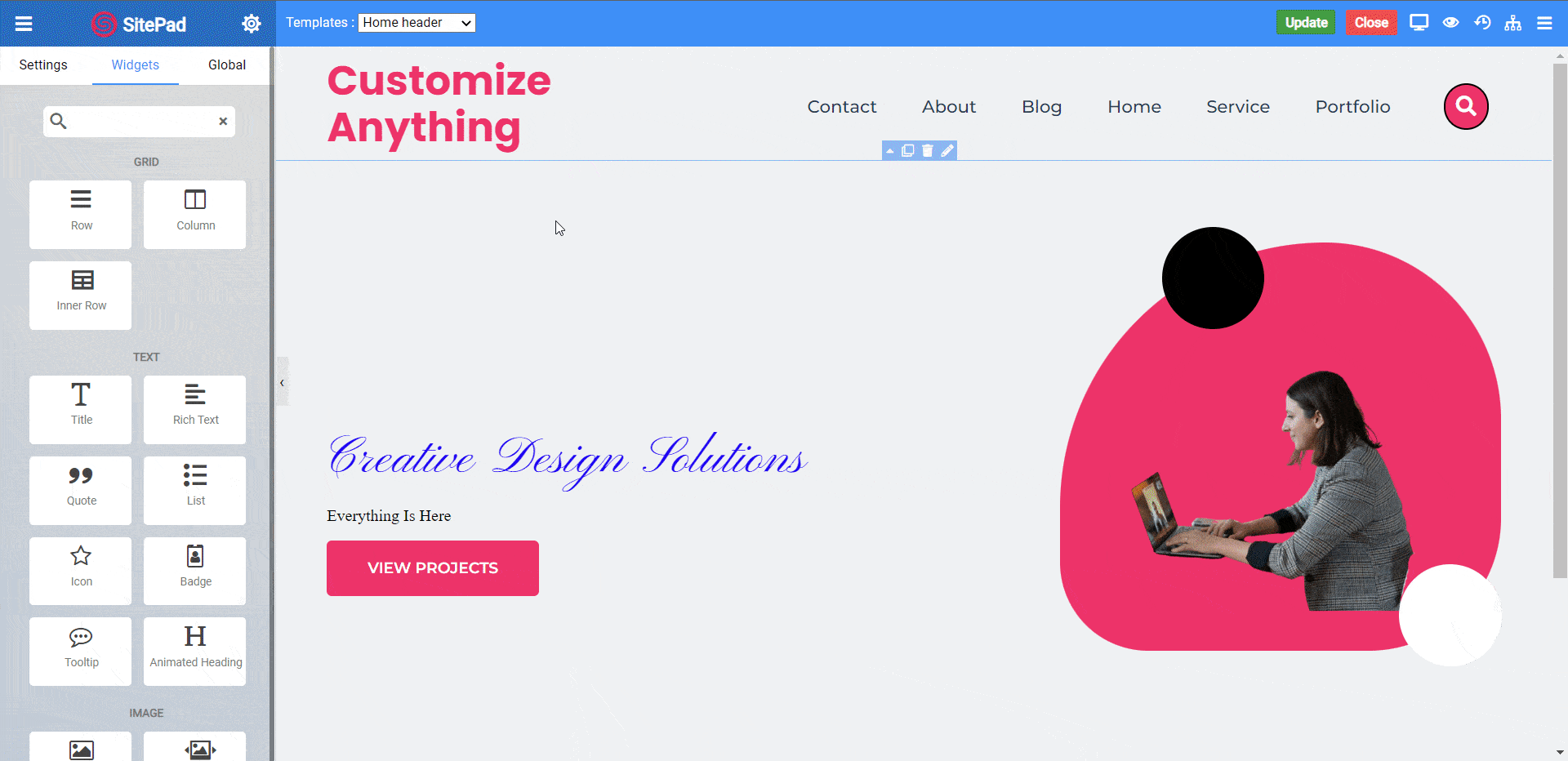 customize customize